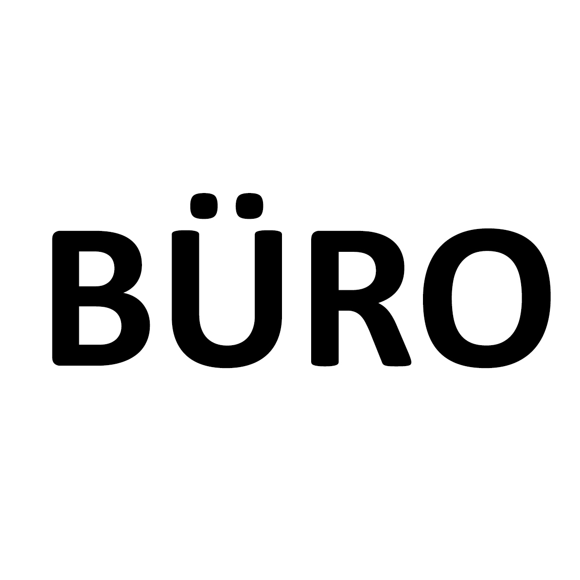 Aufkleber -BÜRO Türaufkleber Hinweisschild Sticker