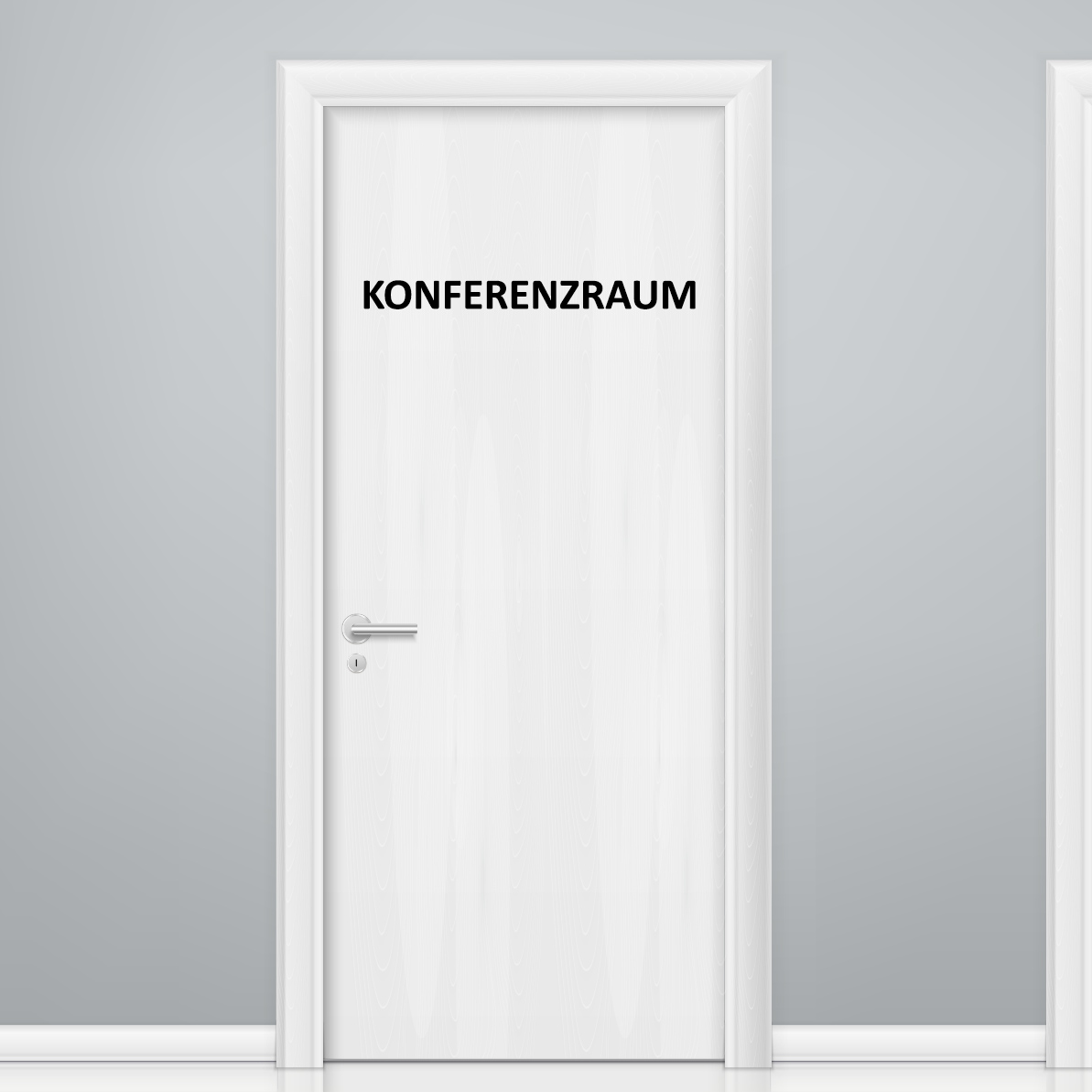 Türaufkleber Büro - KONFERENZRAUM