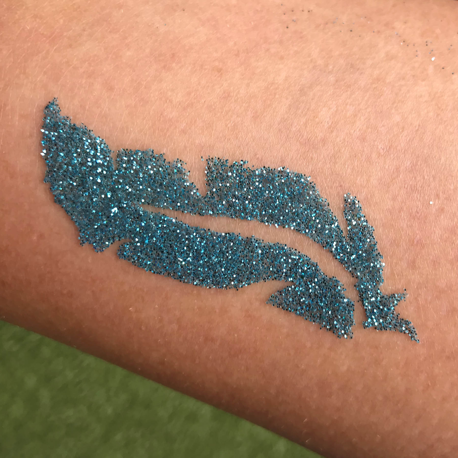 Tattoo Schablonen Feder Selbstklebend Kinderschminken Airbrush