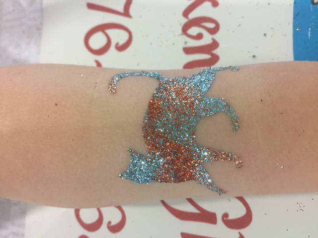 Tattoo Schablonen Katze V2 Selbstklebend Kinderschminken Airbrush