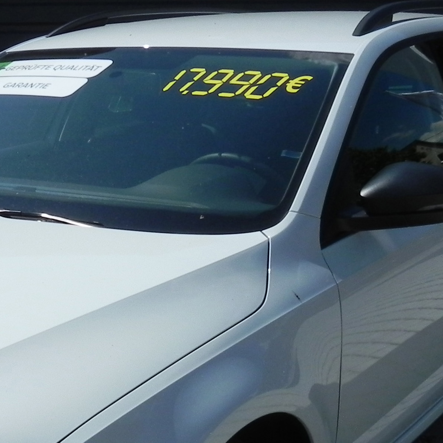 Aufkleber Digitalzahl 88.888€