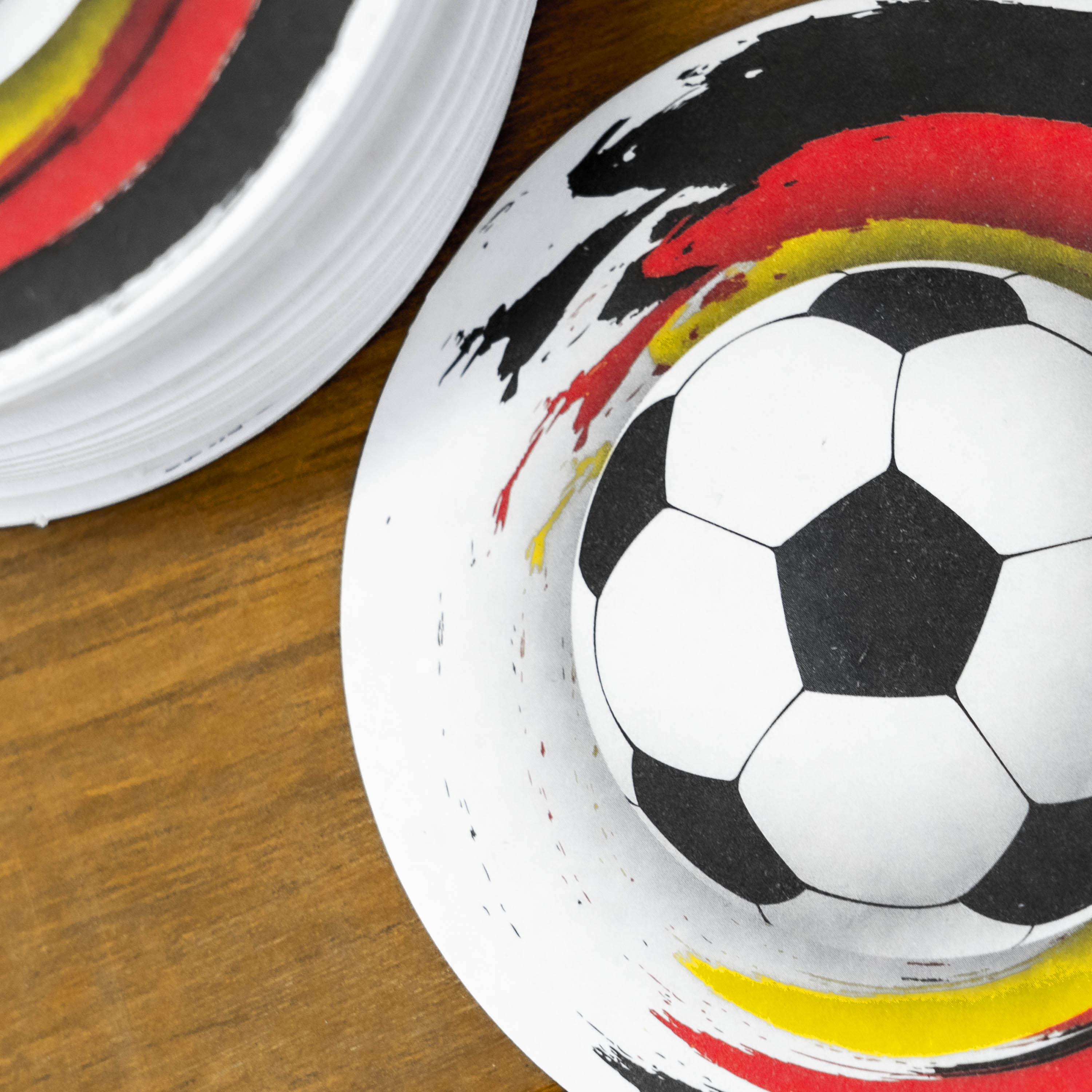Bierdeckel Fussball Fußball WM im Set Weltmeisterschaft Deutschland Untersetzer Party Bier Geschenkidee Geschenke Männer Deko