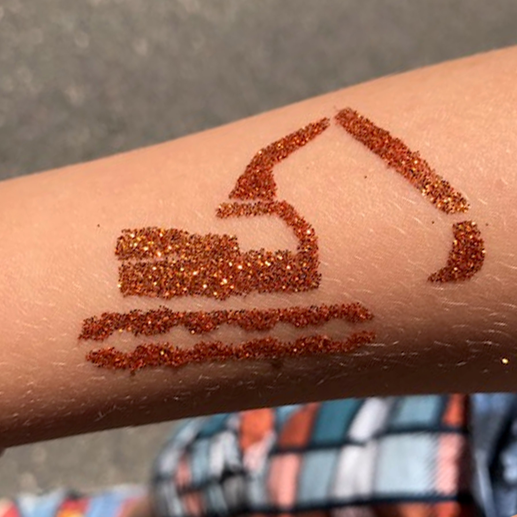 Tattoo Schablonen Bagger Selbstklebend Kinderschminken Airbrush