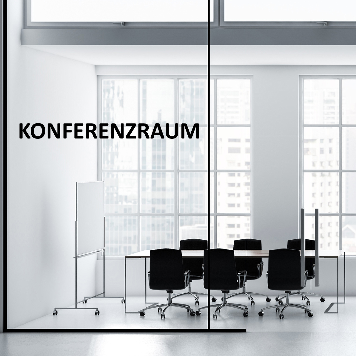 Türaufkleber Büro - KONFERENZRAUM