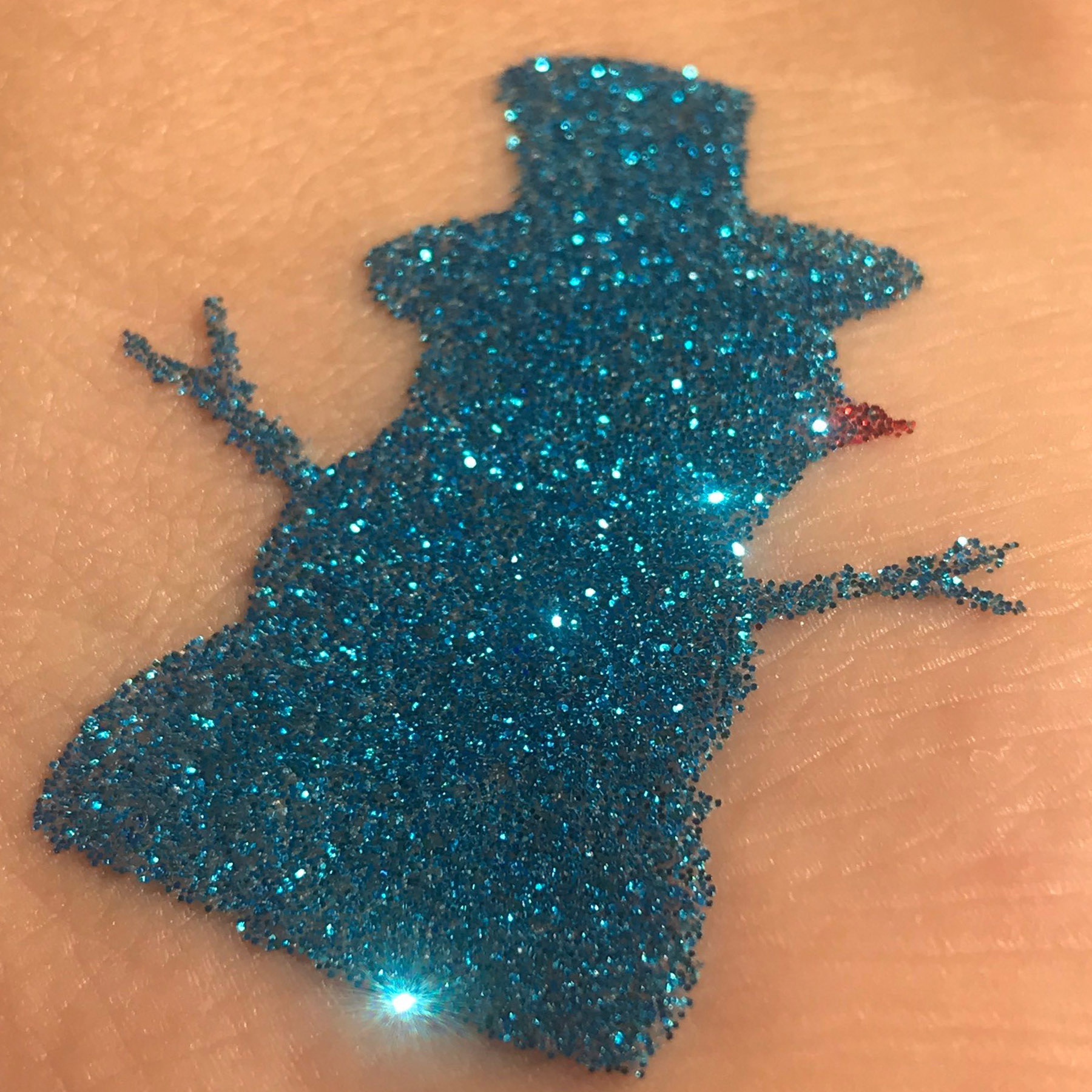 Tattoo Schablone Schneemann Selbstklebend Kinder Schminken Airbrush