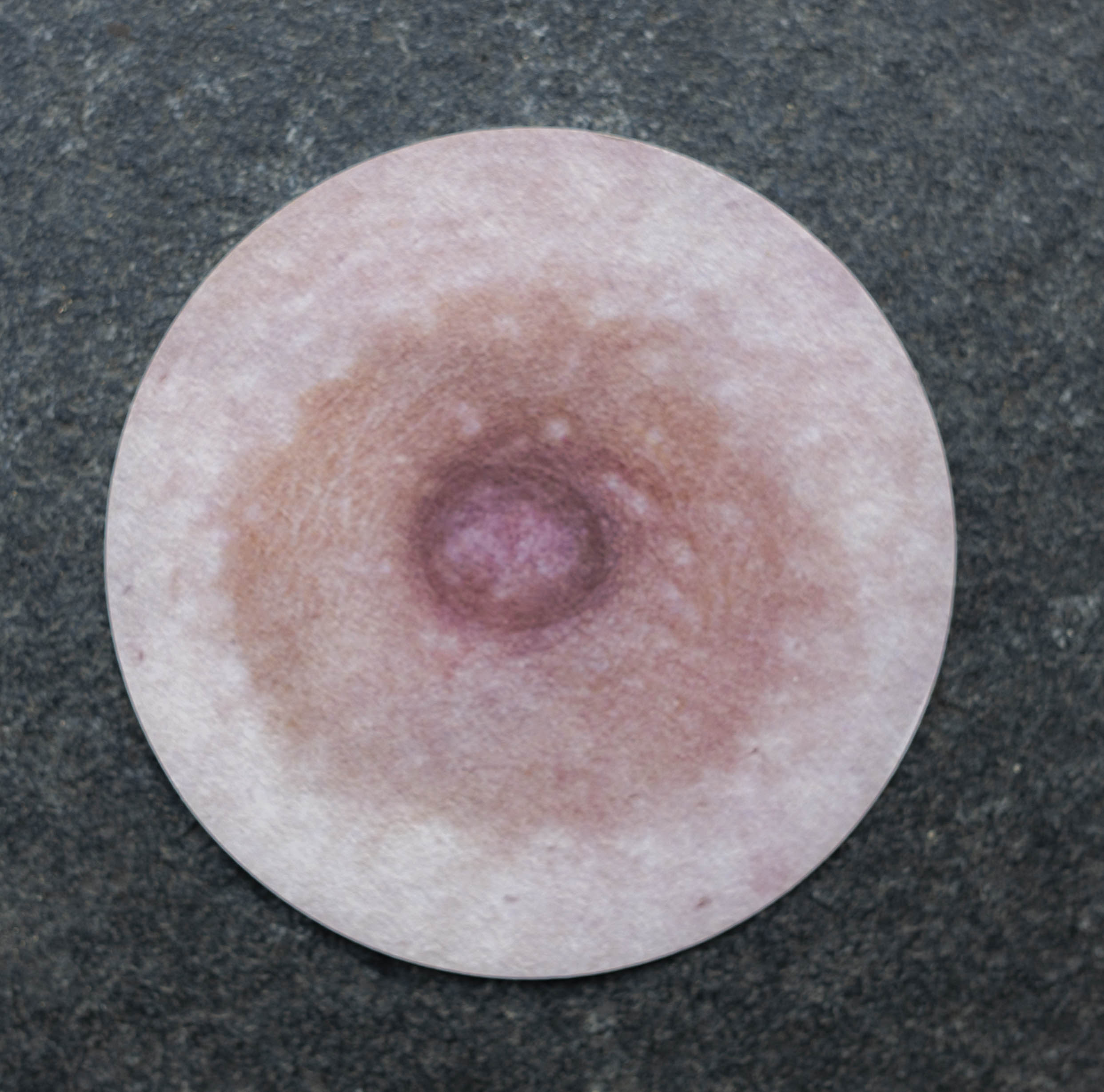 Bierdeckel Bier Anus Nippel beidseitig bedruckt Fun Untersetzer Party