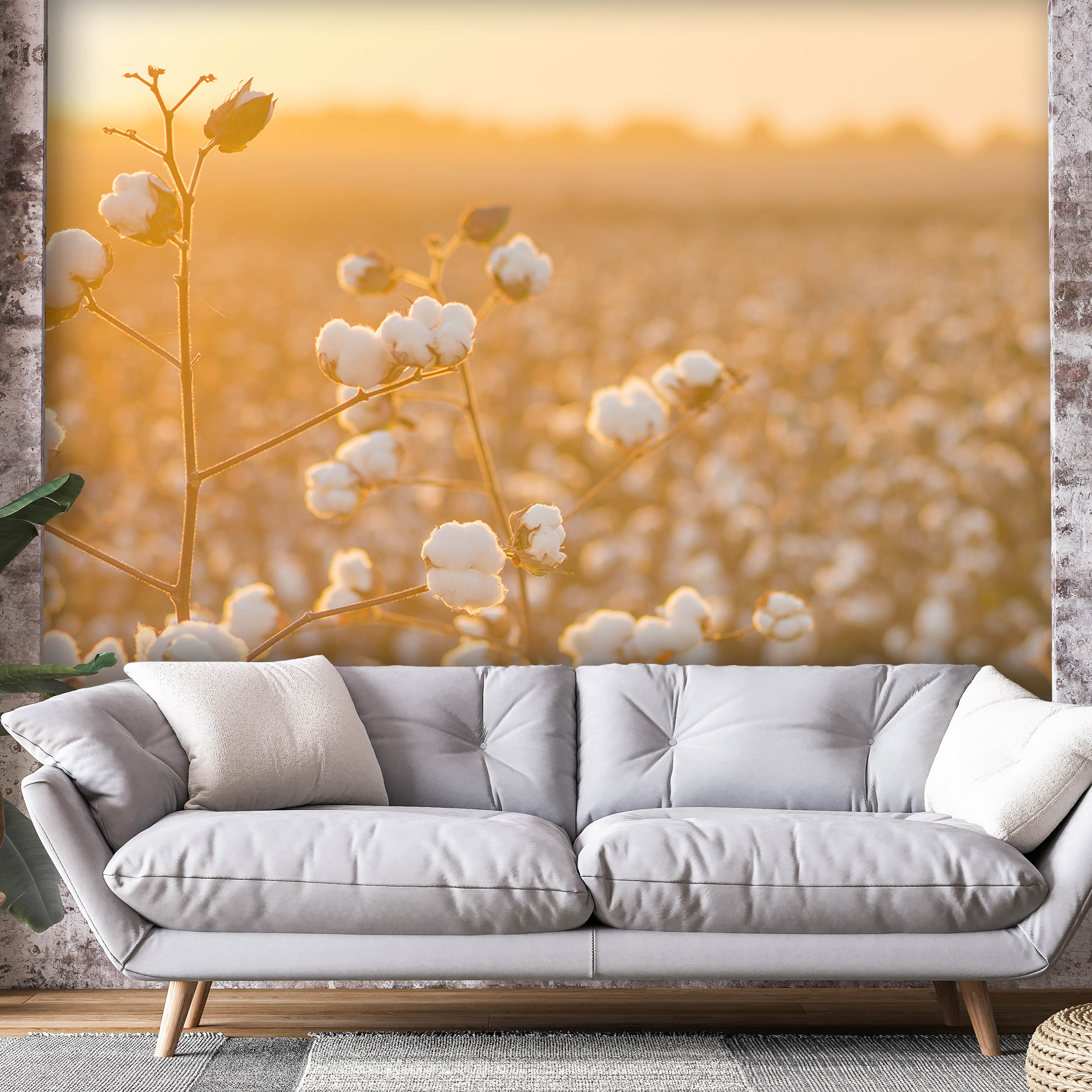 Nahtlose Fototapete mit eigenem Motiv