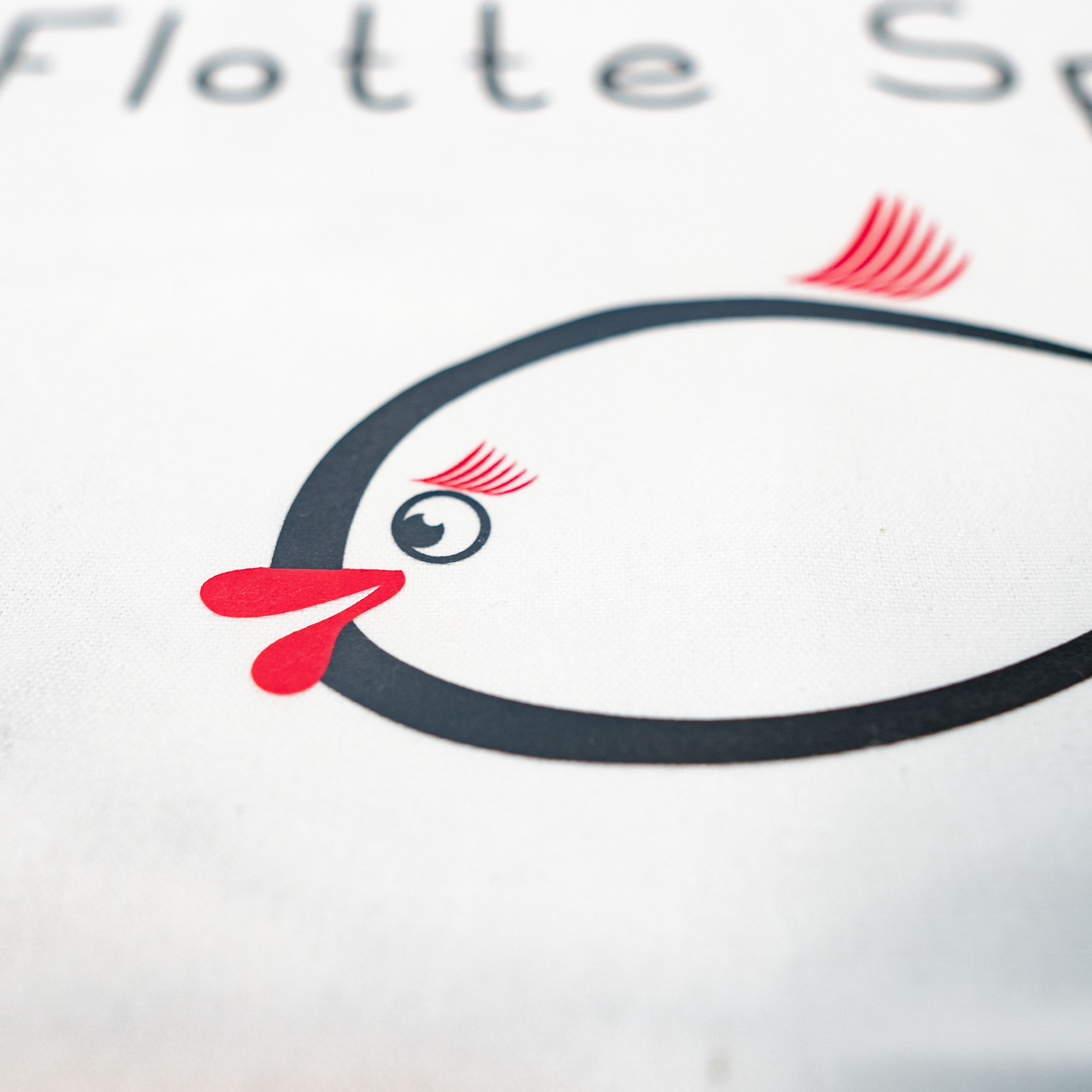 Turnbeutel mit lustigem Aufdruck - Flotte Sprotte Beutel - Sportsack als Geburtstagsgeschenk für Frauen lustige Geschenke für Freundin Geschenke für Frauen Mama Geschenk 