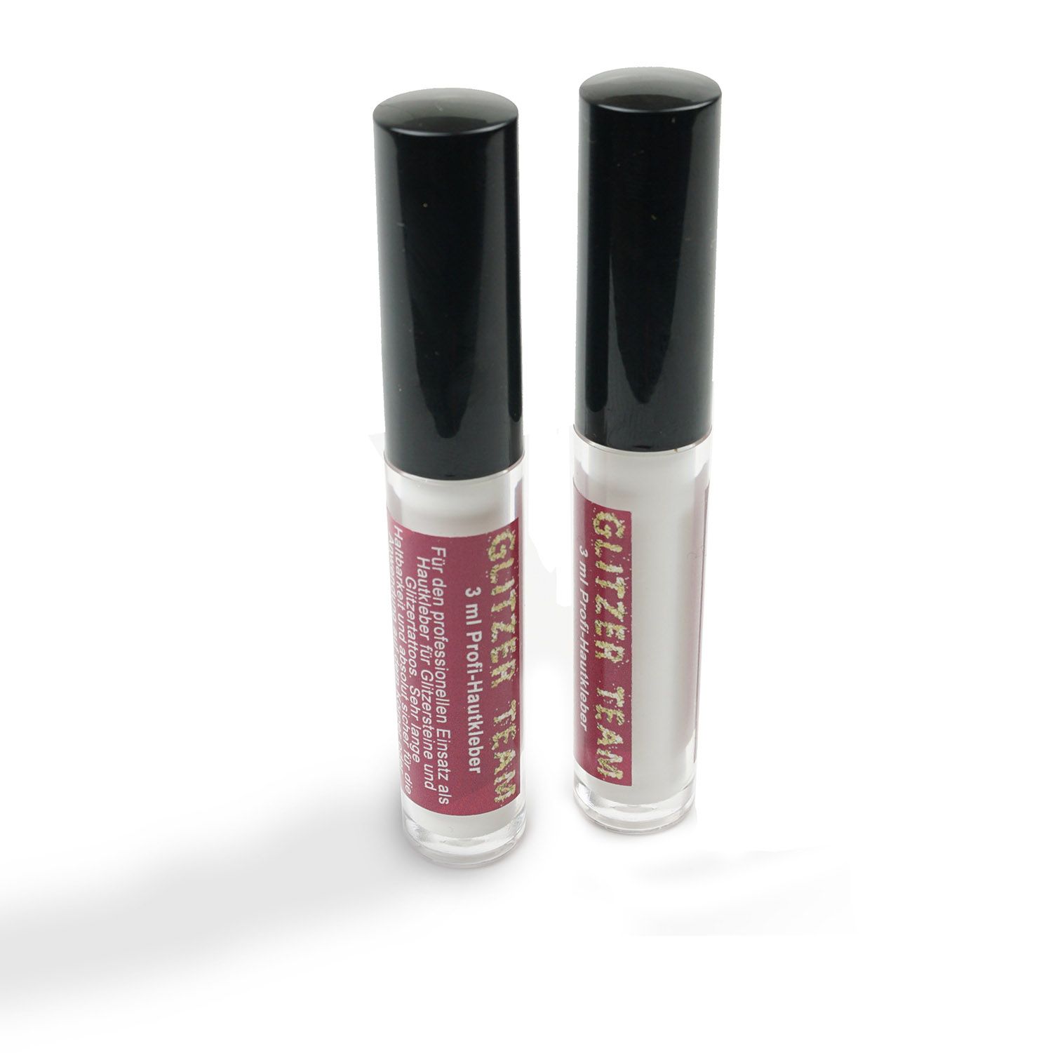 Hautkleber Glitzertattoos "Glitzer Team" Professionell speziell für Glitzer Tattoo´s - 3ml