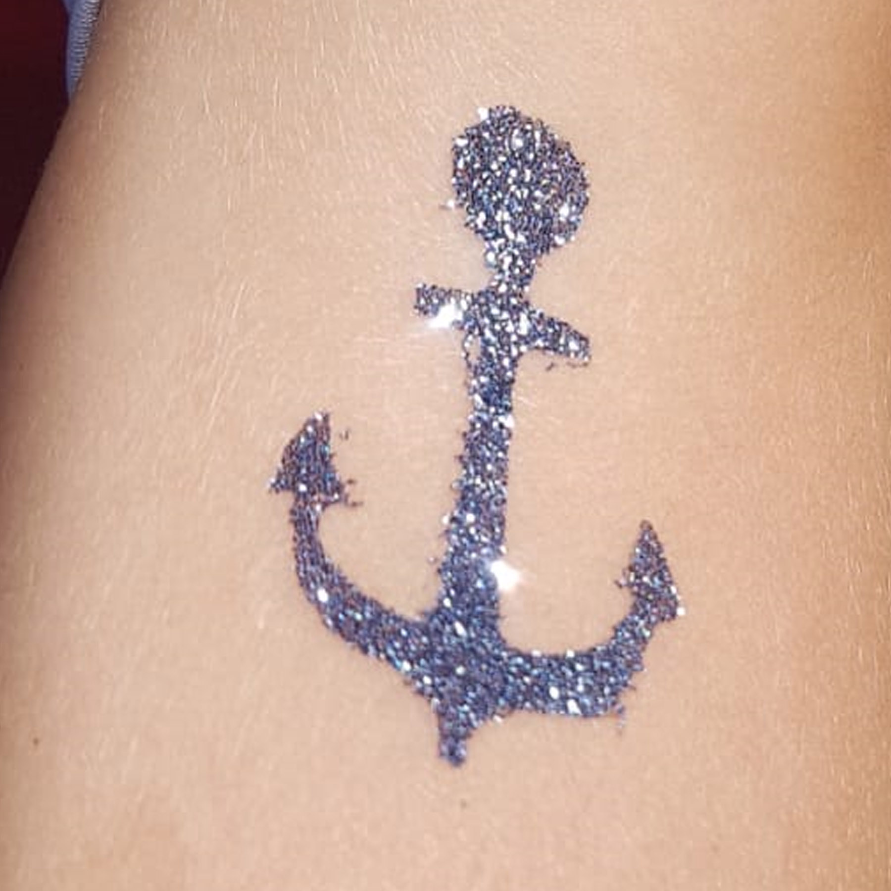 Tattoo Schablonen Anker 2 Selbstklebend Kinderschminken Airbrush