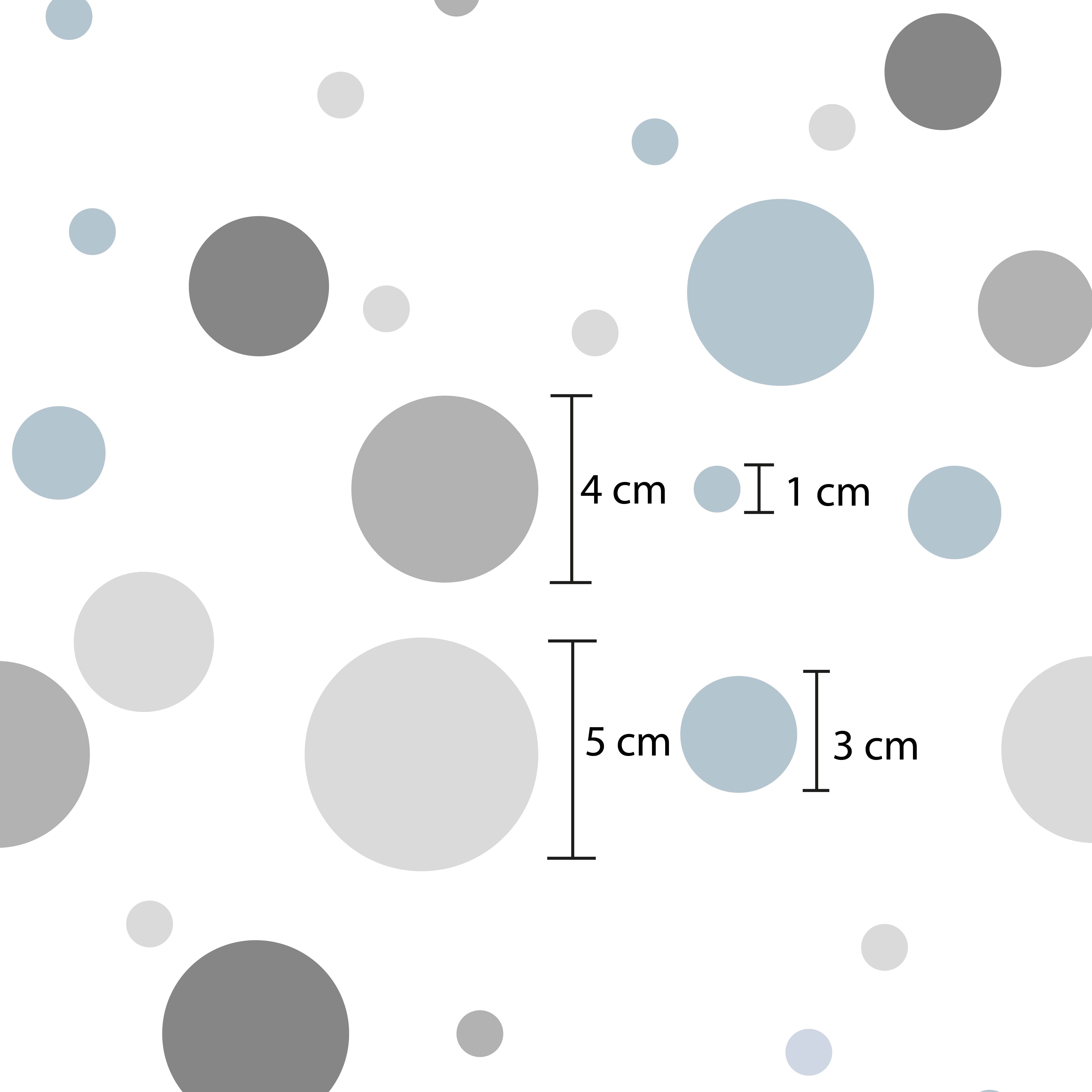 Wandtattoo Deko Wohnzimmer Punkte / Sterne / Wanddeko kinderzimmer Mädchen Wandaufkleber Babyzimmer selbstklebende Sticker Set Dekoration 