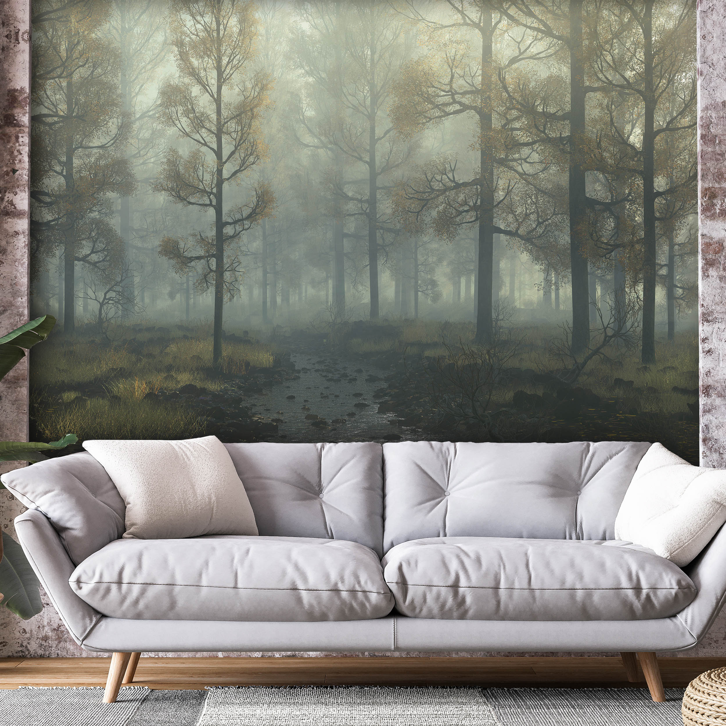 Nahtlose Fototapete mit eigenem Motiv