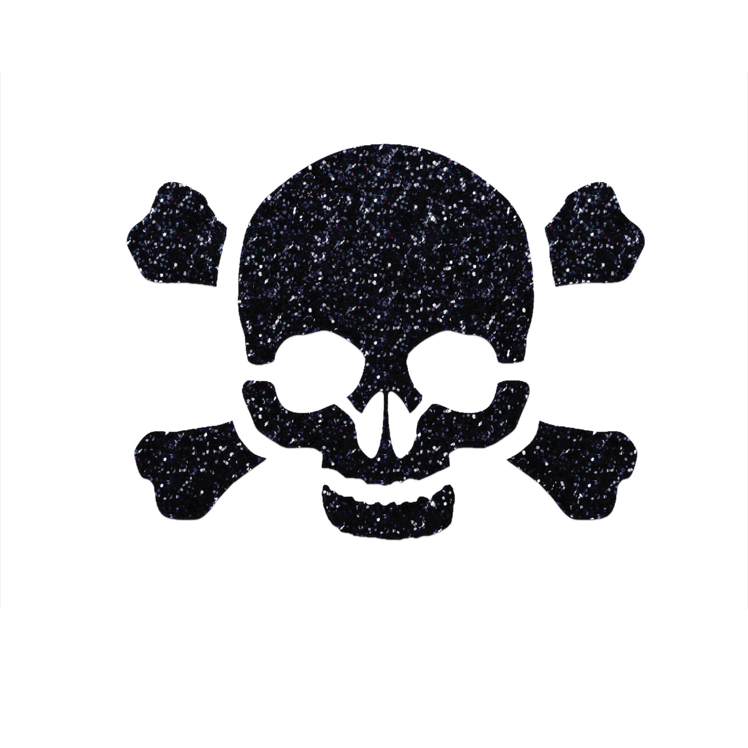 Tattoo Schablonen SET Kinder PIRATEN 6 Schablonen Glitzertattoos Selbstklebend Totenkopf Anker