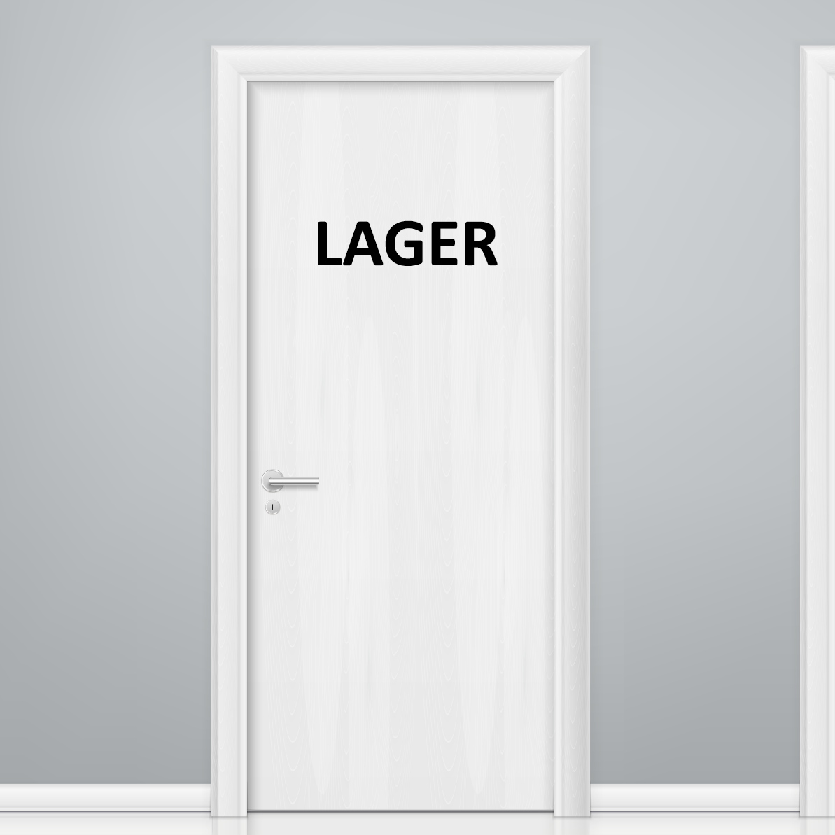 Türaufkleber Büro - LAGER