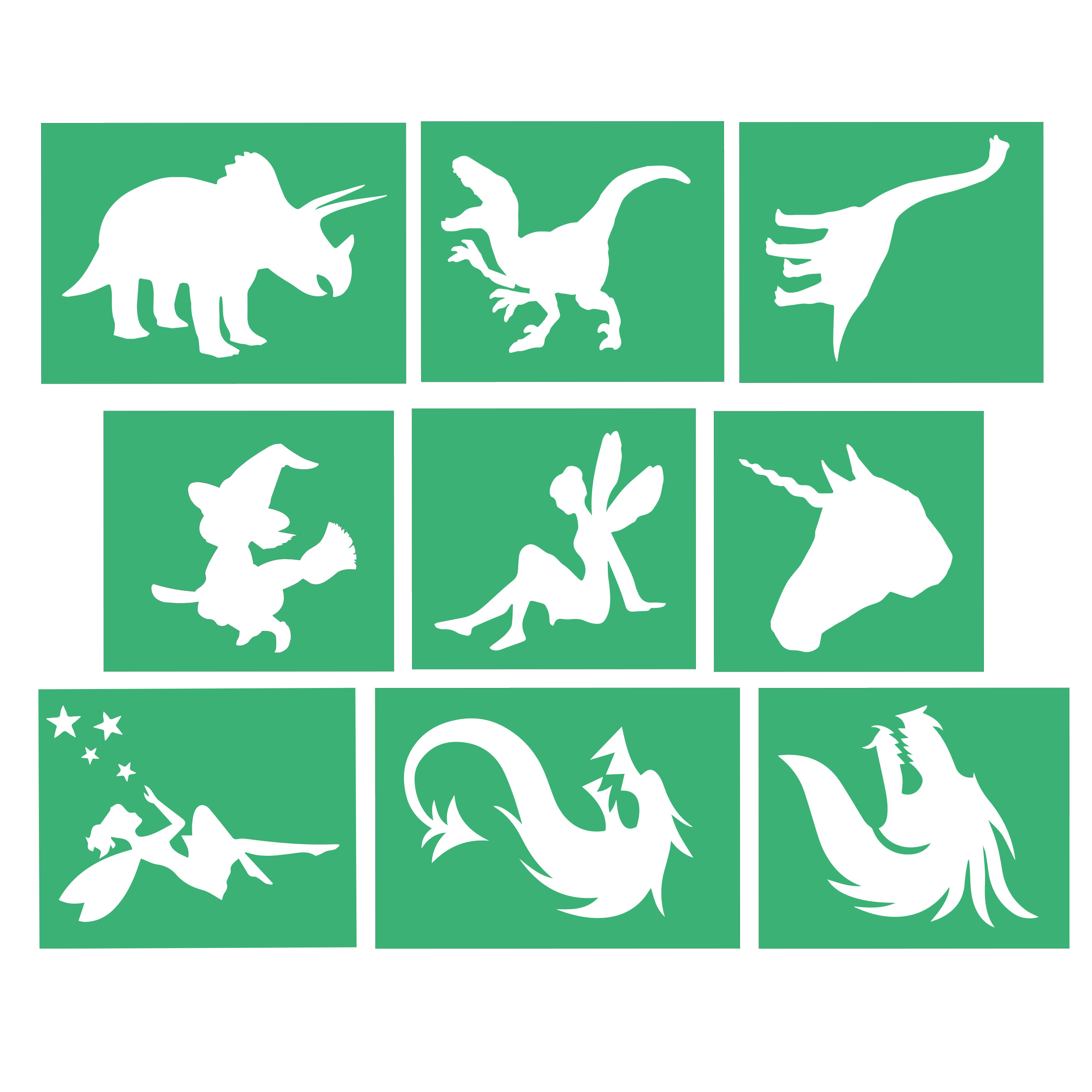 Tattoo Sticker selbstklebende Klebetattoos Schablone Set Kinder Meerjungfrau Mädchen Jungen Kids Kindertattoos temporäre Tattoos Einhorn Anker Geschenke