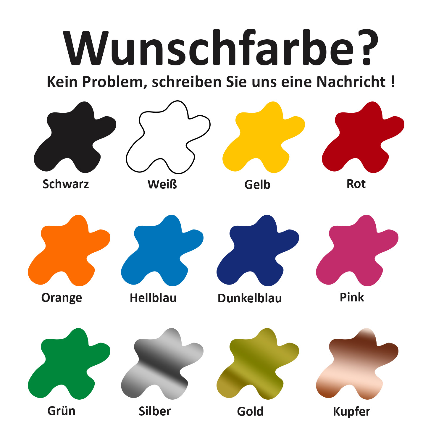 Briefpapier DIN-A4 Fertiges Design+Ihr Inhalt individuell einseitig bedruckt 4/0 Offsetpapier 90g/m²