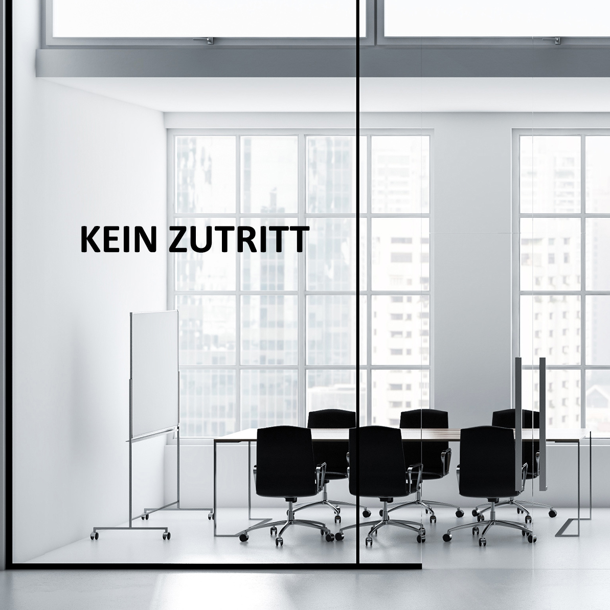 Türaufkleber - Kein Zutritt