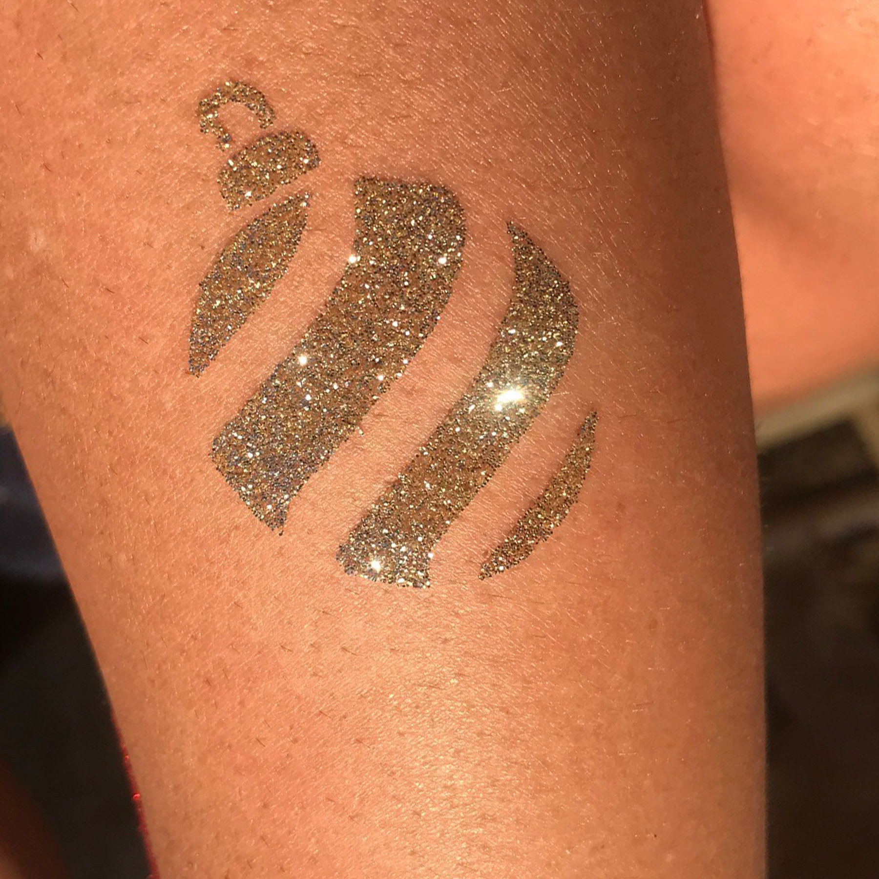 Tattoo Schablone Weihnachtskugel Selbstklebend Kinder Schminken Airbrush