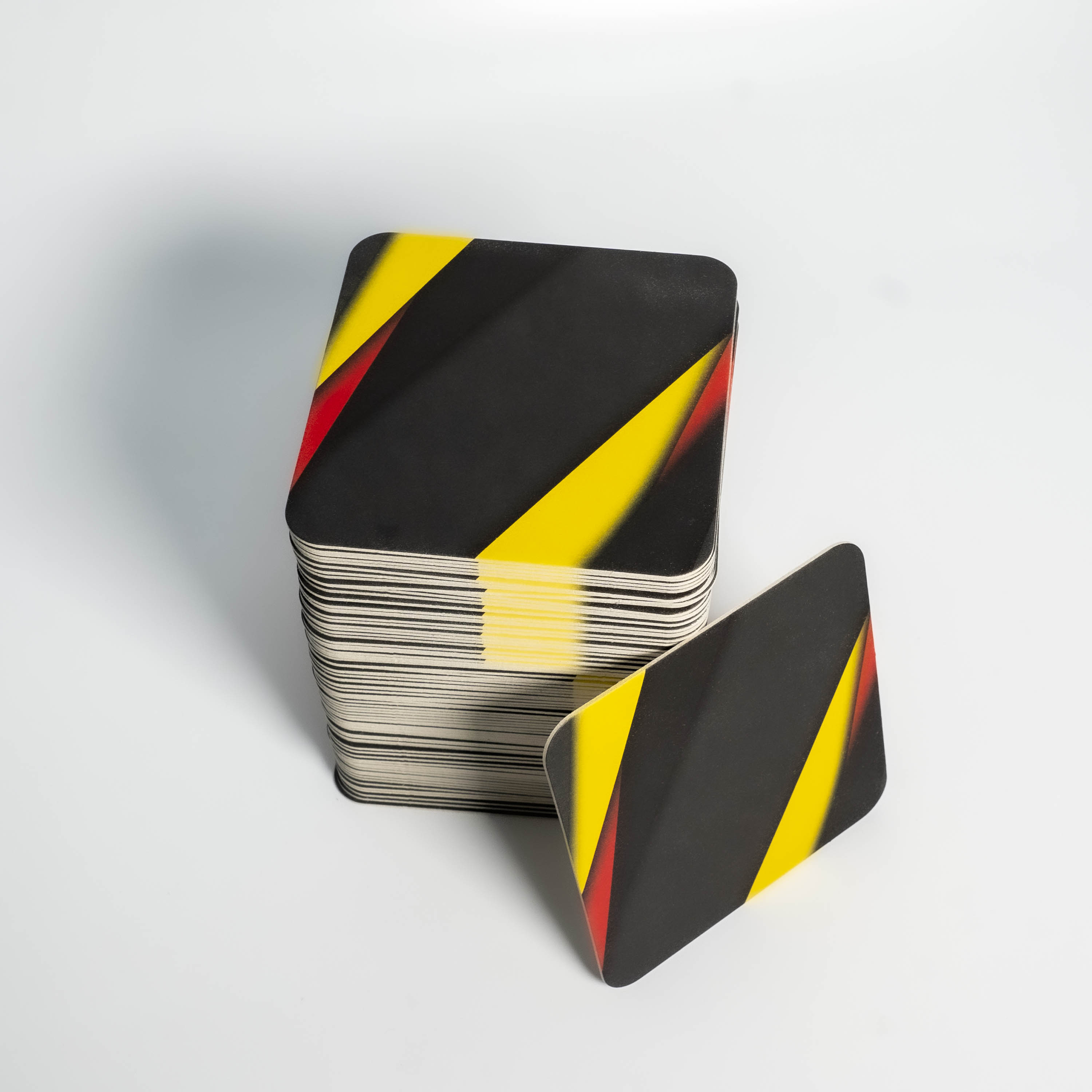 Bierdeckel Fussball Fußball WM im Set Weltmeisterschaft Deutschland Untersetzer Party Bier Geschenkidee Geschenke Männer Deko