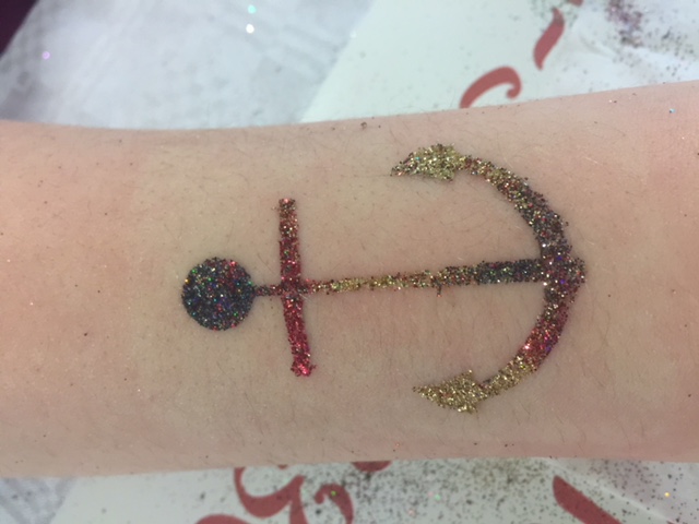 Tattoo Schablonen Anker Selbstklebend Kinderschminken Airbrush