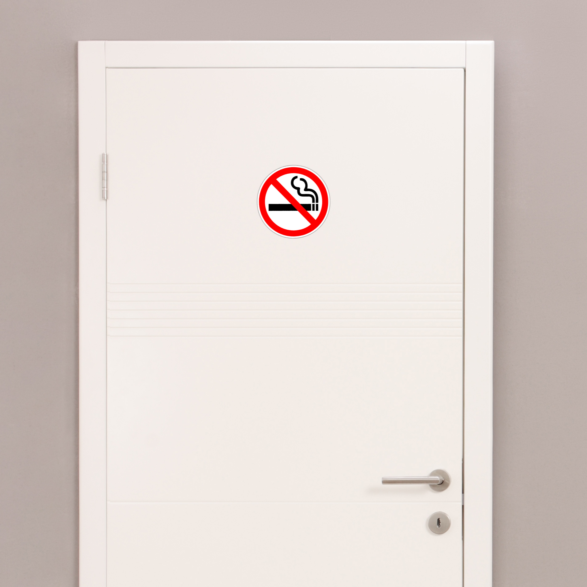 Aufkleber Rauchen verboten Sticker No Smoking Schild Rauchverbot Hinweisschild Selbstklebend