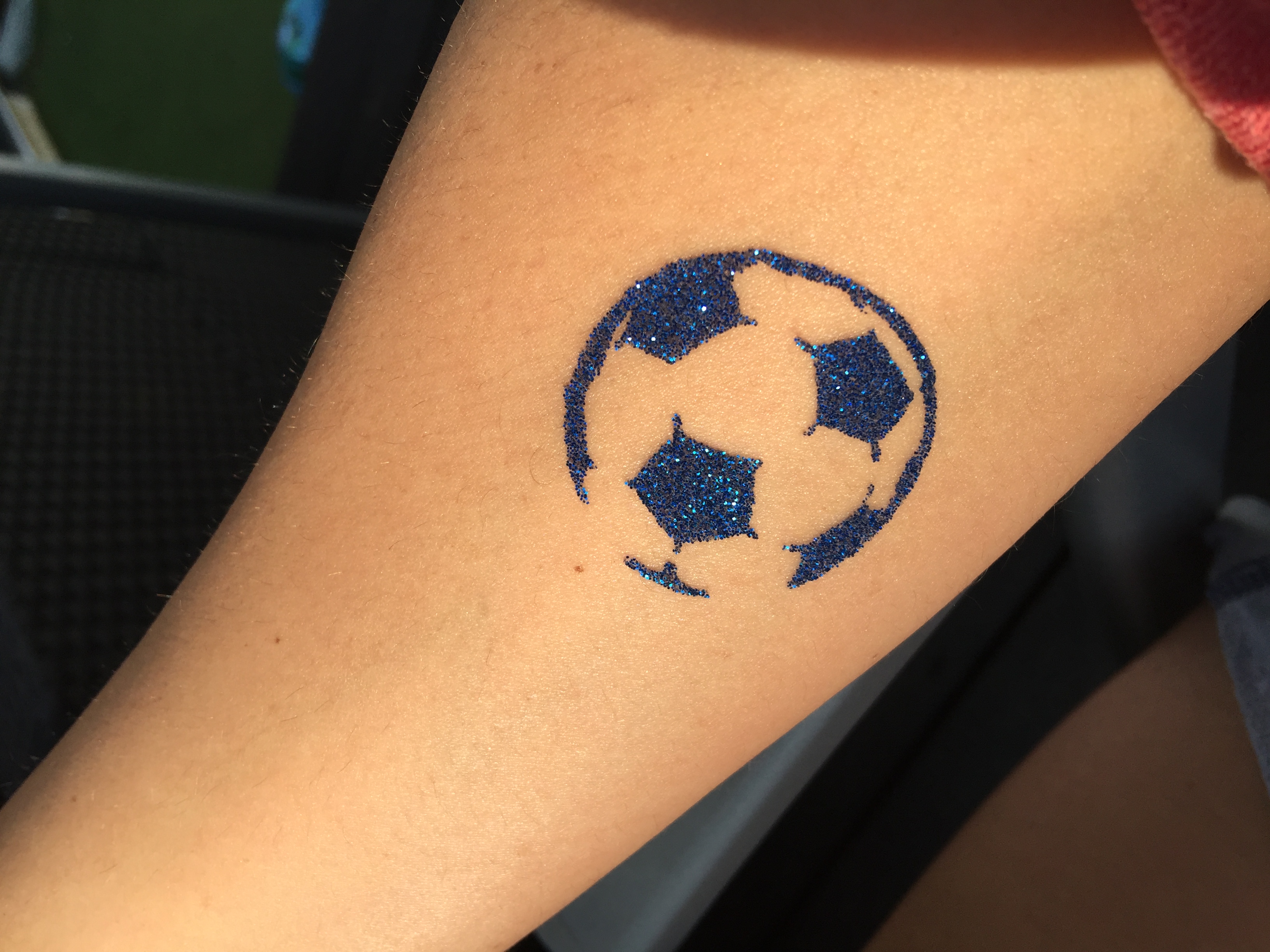 Tattoo Schablonen Set Fussball Public Viewing Fußball (20 Schablonen)