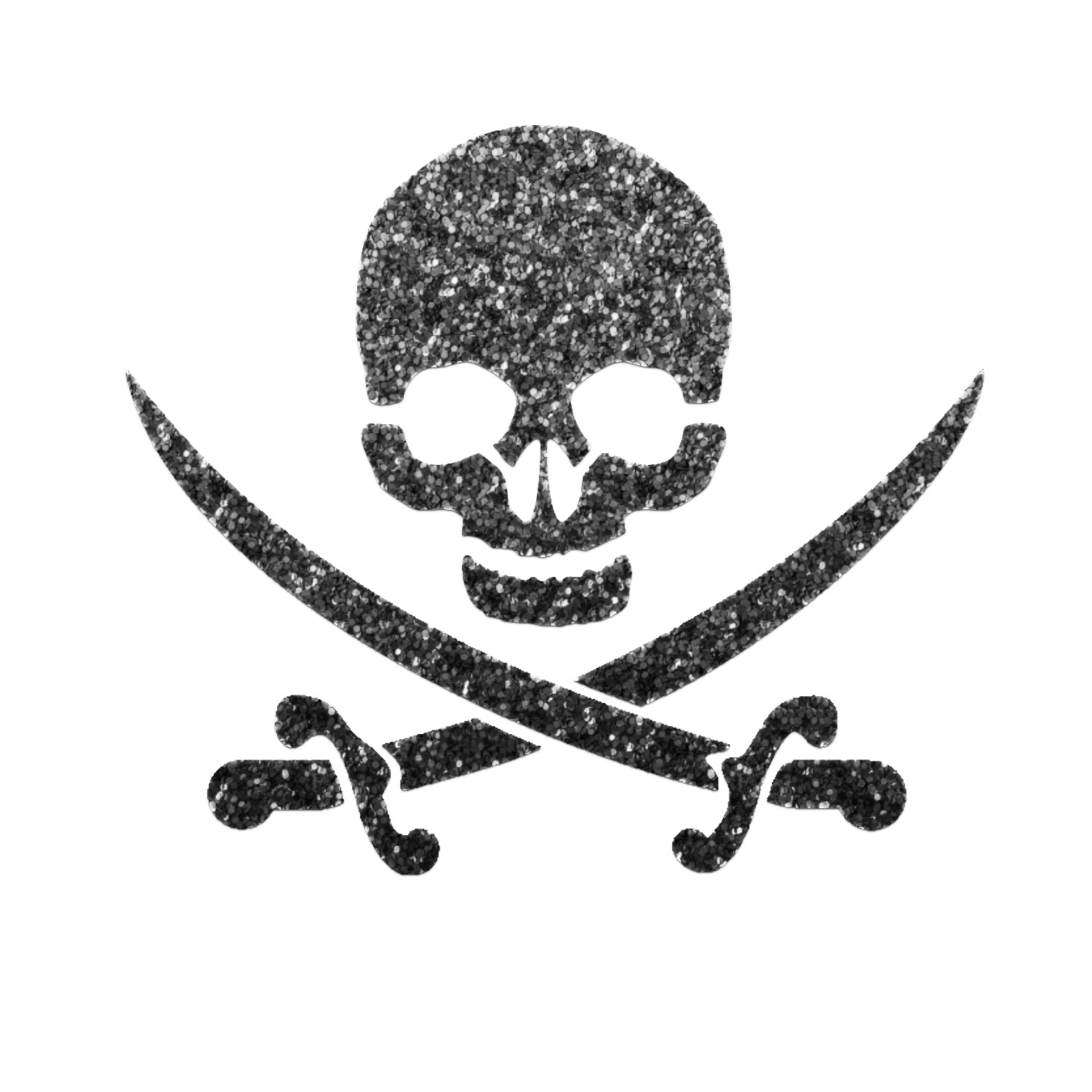 Tattoo Schablonen SET Kinder PIRATEN 6 Schablonen Glitzertattoos Selbstklebend Totenkopf Anker